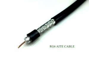 China LSZH Full copper F660 (RG6) CATV Wire Tinned Copper Braid 75 Ohm Coaxial Cable on sale