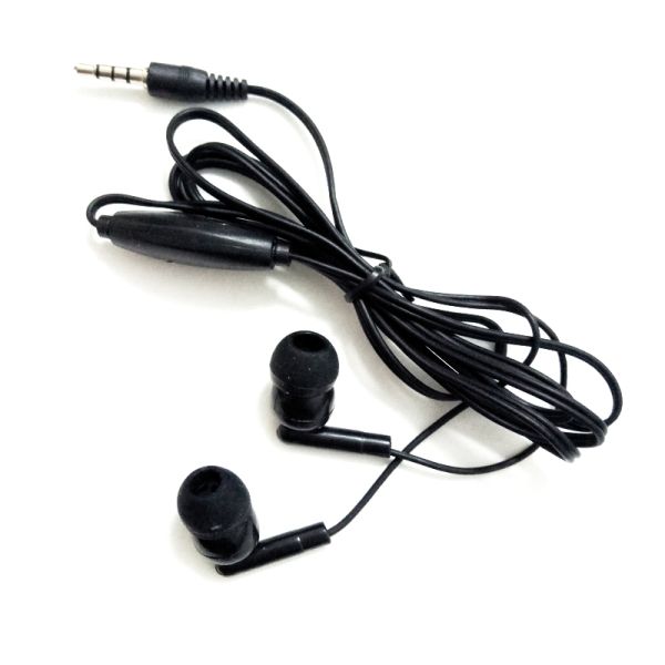 Airline Disposable Earphones In-Ear Wired Headphones for Mobile Phone Control Button No