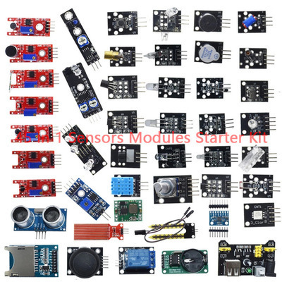 37-in-1 Sensor Kit 37-Piece Sensor Set 45-in-1 Sensor Kit Compatible with Arduino
