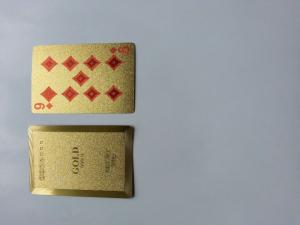 Quality Best selling !!! Plastic coated playing cards , cheap playing cards from China wholesale