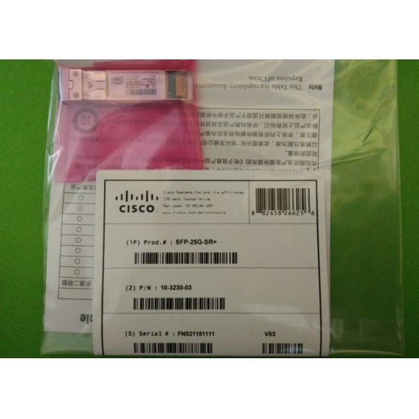 SFP-25G-SR 10G Multimode Fiber Module 850nm Wavelength 10km Distance