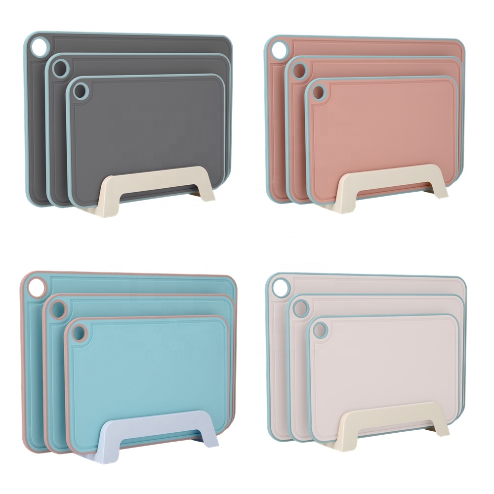 ISO9001 Attested Cutting Board Set for Colorful Kitchen Accessories and Cooking Tools