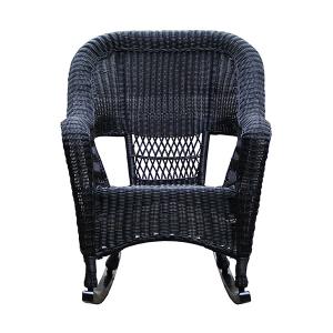 Quality Classic Living Room Garden Rocking Chair PE Rattan Armchair wholesale