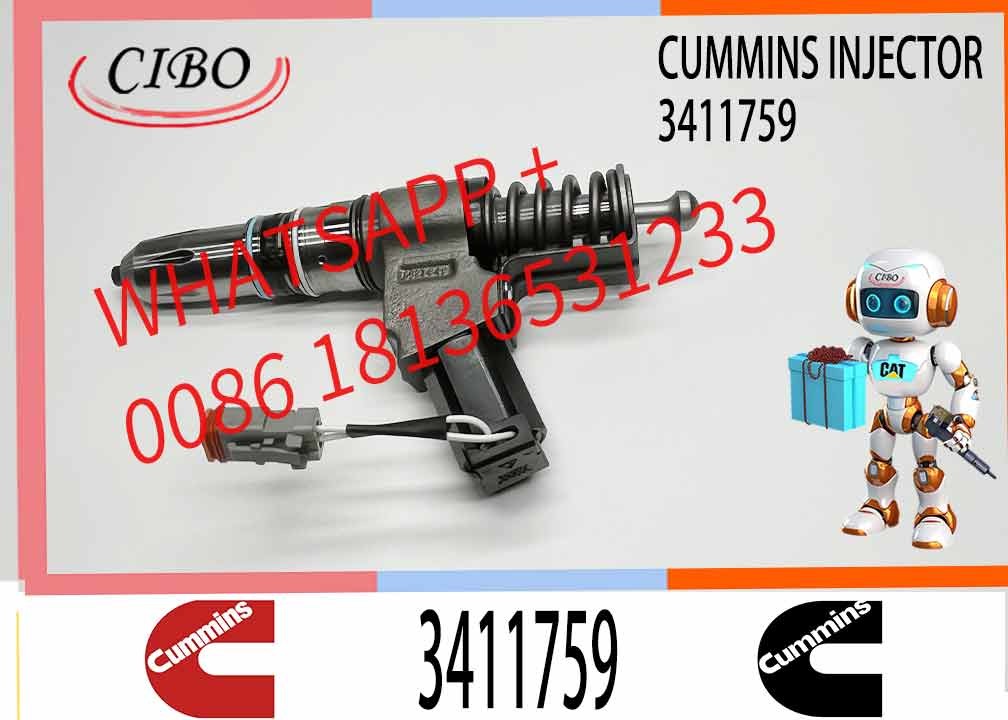 High Quality New Common Rail Injector Diesel Fuel Injector Nozzle Assembly 3411759 3080766 3083622 3083846