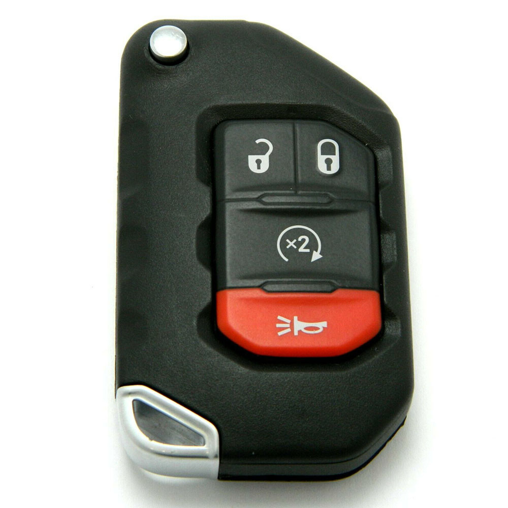 Wrangler JL Remote Vehicle Starter System Black 433 Mhz