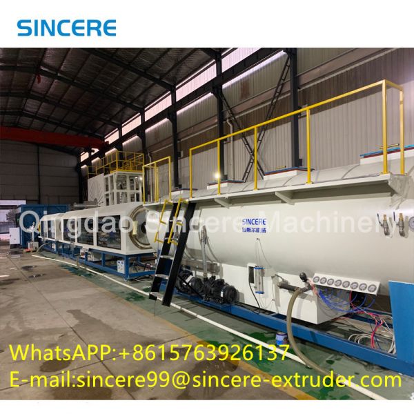 HDPE Pipe Production Machine Line with Extruder 60/38 75/38 90/38 120/38