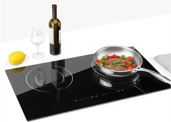 Cheap 3600W 730x430mm Double Burner Built In Electric Stove for sale