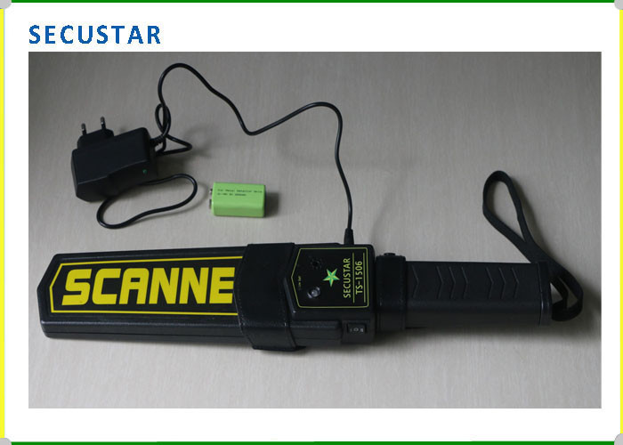 Quality Adjustable Sensitivity Hand Held Metal Detector , Security Hand Scanner wholesale