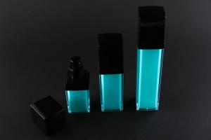 Quality UKMS18 15ml-30ml-50ml  new products square airless pump bottle,   square acrylic Cosmetic bottle wholesale
