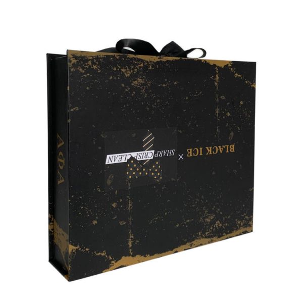 OEM Clothing Packing Boxes Gift Ribbon Apparel Packaging Boxes