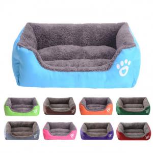 Quality Warm Candy Color Pet Nest Dog Bed 100% Cotton Waterproof wholesale