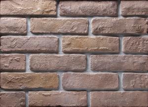 China Decoration Wall Thin Veneer Brick , Antique Texture Fire Clay Bricks For Building on sale