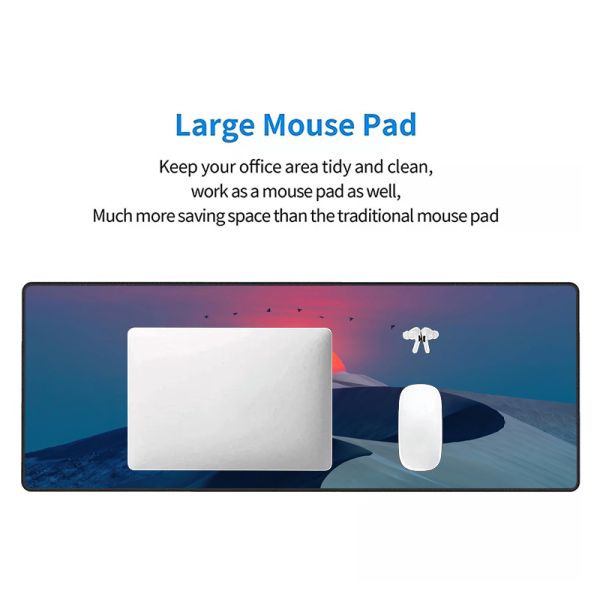 Private Mold Sun Mouse Pad Custom Art Printing Gaming Mousepad with Natural Rubber