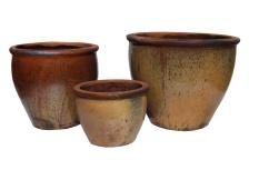 Quality Rustic Garden Pots GH9366 set3 wholesale