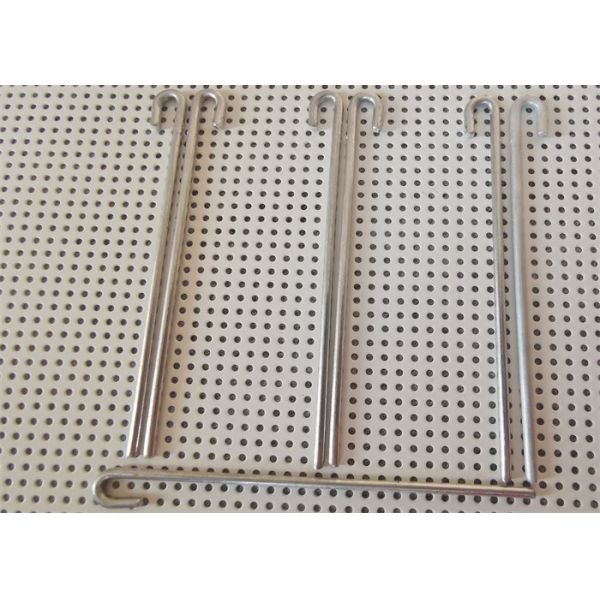 Square Phosphating Self Locking Washer Clip J Hooks For Solar Panel Mesh Fixing