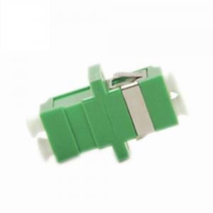 Quality Durable Fiber Optic Adapter With Top Hinged Shutter Flaps Low Insertion Loss wholesale