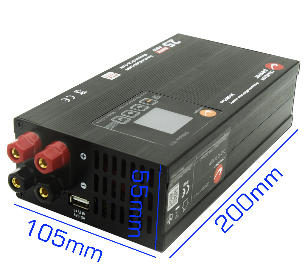 24V 600W Switching Power Supply UAV SMPS Battery Charger RC Mode 25A