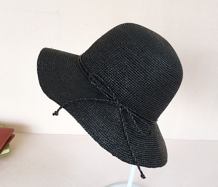 2017 Hot Colorful Boater Straw Hat With High Quality Wholesale 100% wheat straw color coffee&white etc