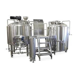 Quality 50MM PU Insulation 2 Vessel Brewing System wholesale