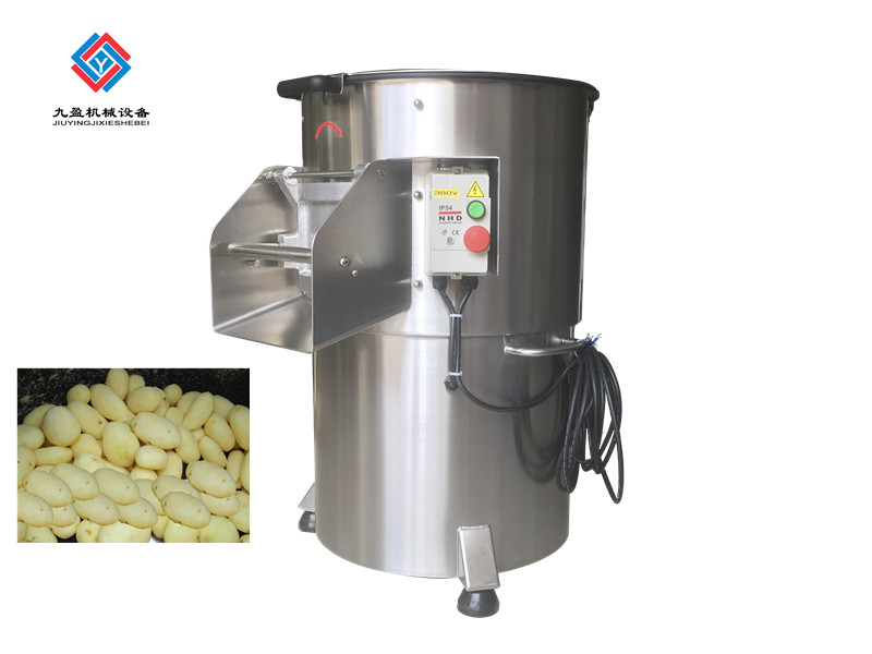 Quality Small Capacity Potato Washing Peeling Machine Emery Material Ginger Peeler wholesale