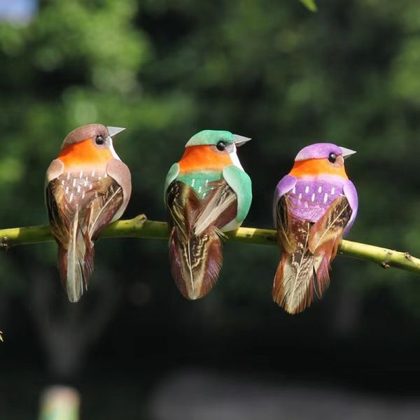 Christmas Festival Party Decoration Feather Bird with Fast Shipping DHL UPS FEDEX EMS TNT