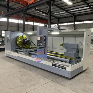 Quality Heavy Duty CNC Flat Bed Lathe Machine 1000mm Workpiece wholesale