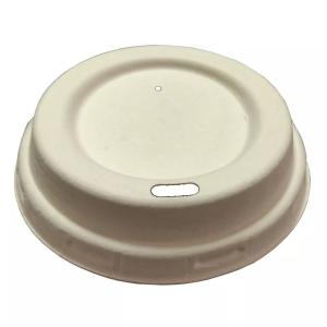 Quality Molded Takeaway Coffee Cup Lids Compostable Disposable Sustainable wholesale