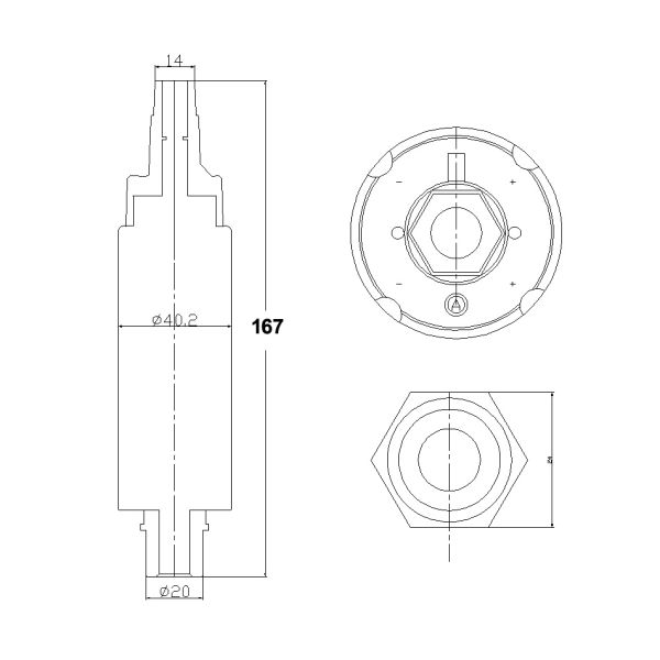 12V ,Yacht, speedboat, mercury fuel pump fp400500 / 861155a3 / mercury mercury/