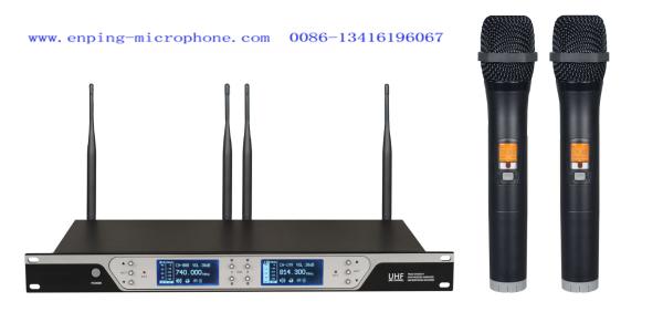 820/TRUE DIVERSITY professional infrared selectable frequency dual channel