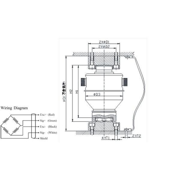 Weighbridge Digital 30t Truck Scale Load Cells