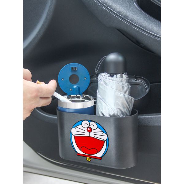 Automotive Supplies Automotive Interior Creative DIY Vehicle Mounted Vehicle Storage Bucket Portable Plastic Folding Garbage Can