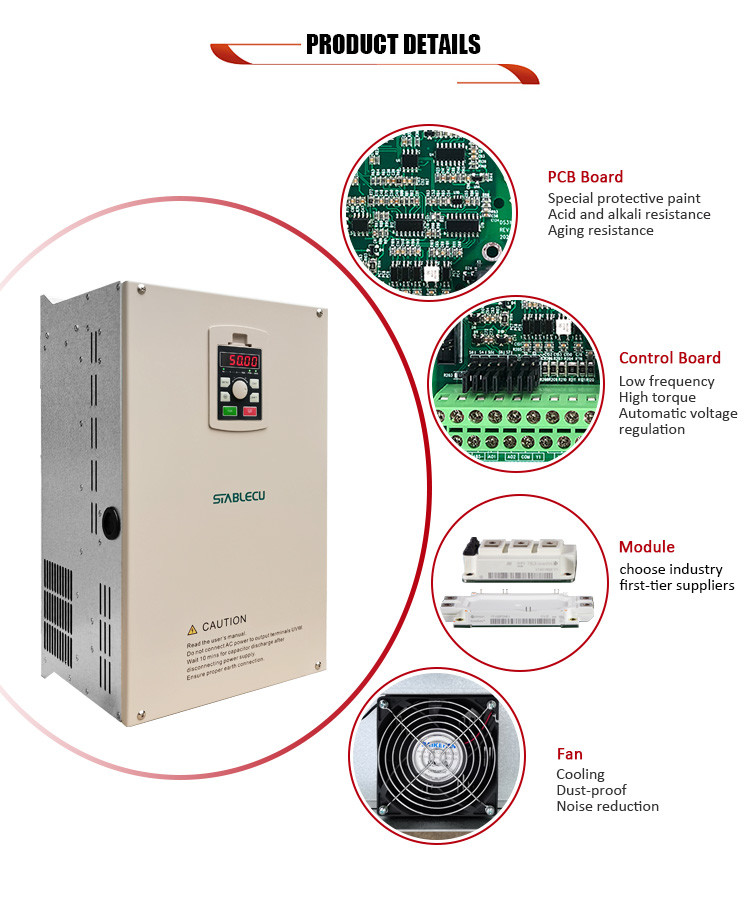 AC To AC Heavy Duty Inverter , 50HZ To 60HZ Frequency Converter