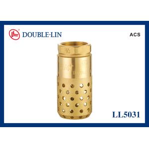 Quality 4 Inch Female HPB 57-3 Brass Spring Check Valves wholesale