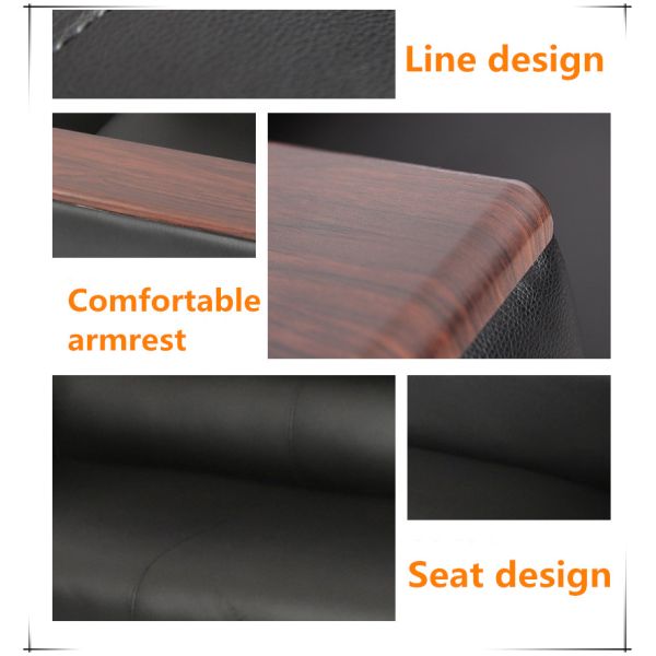 Multi Color Wooden Furniture Office Sofa Chair For Conference Room