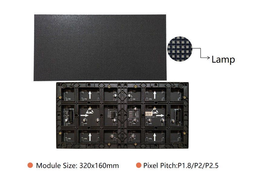 Led Advertising Adigital Sign P2.5 Led Poster Display Screen in Store/bank/bar/school and Company