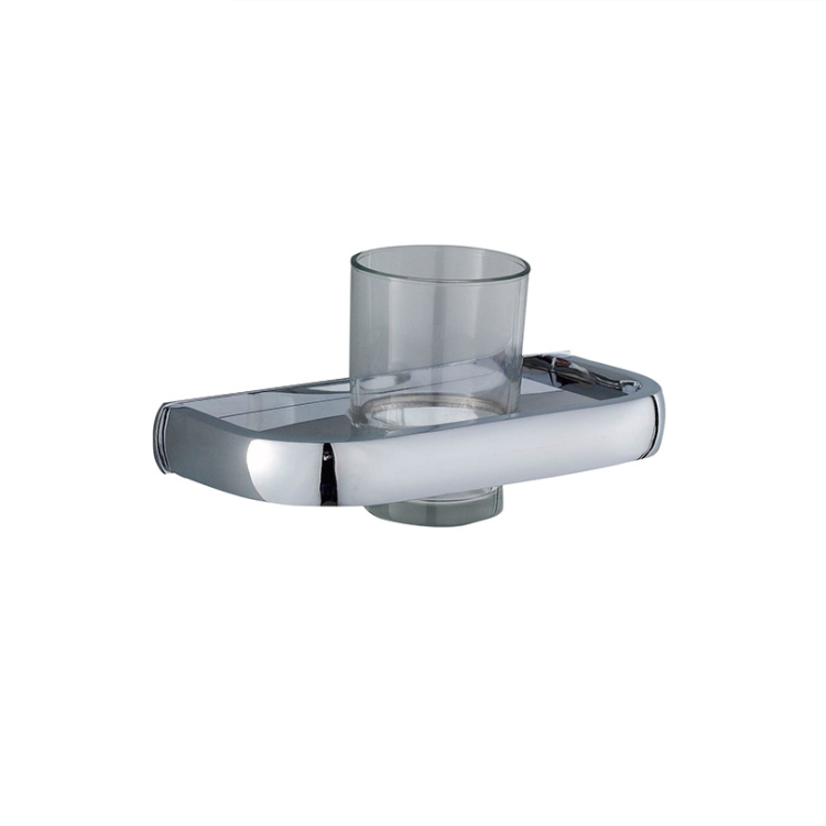 19mm Towel Rack Shelf Chrome Wall Mounted Towel Rail Corner Shelf