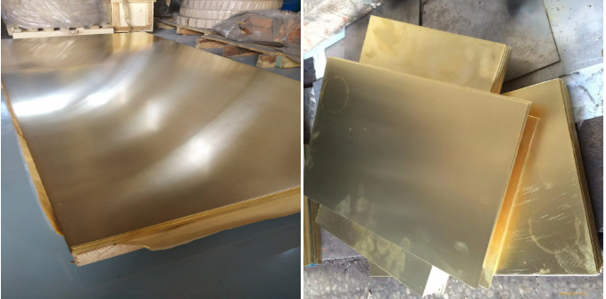 Industrial Brass Sheet Polished For Welding Bending Cutting Applications 0.1mm-200mm