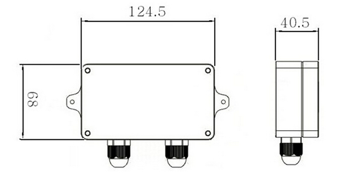 Weight transmitter 0-5v 0-10v 4-20mA output load cell amplifier