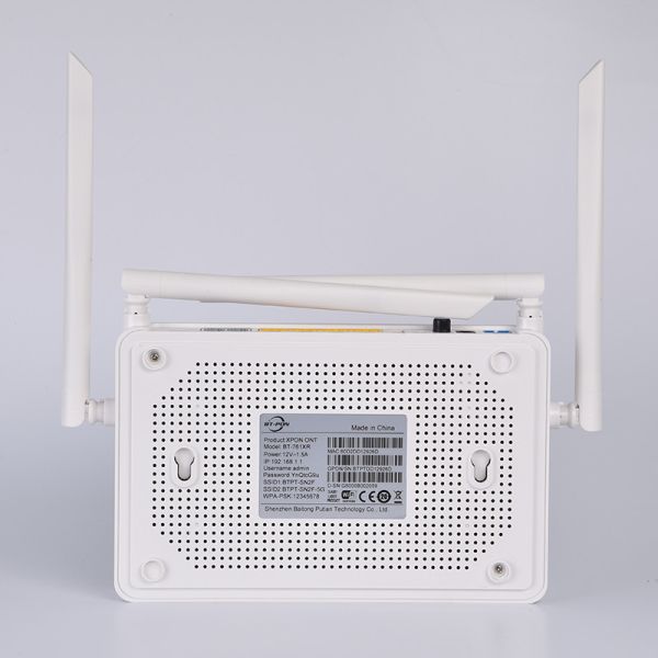 Dual Frequency 4GE 2POTS XPON ONU Fiber Optic Terminal Equipment