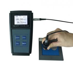 China Eddy Current Handheld Electrical Conductivity Meter For Water Metals Aluminum on sale