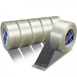 China Custom 48mm Fiberglass Filament Tape For Bundling And Reinforcing on sale