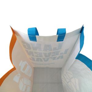 Blue 35x30x39.5cm 100gsm Woven Promotional Bags