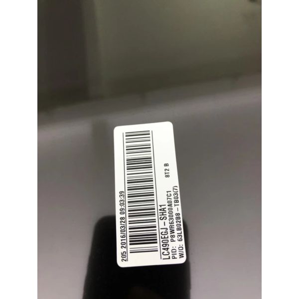 LG 49 Inch LCD TV Panel Module with 3840*2160 Pixels Resolution and 100 PIN UHD Display
