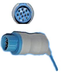 BIOLIGHT Spo2 Probe Sensor 12 Pin Reusable SpO2 Sensor Pediatric