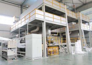 China Double Beams Spunbond Nonwoven Fabric Machine High Capacity on sale