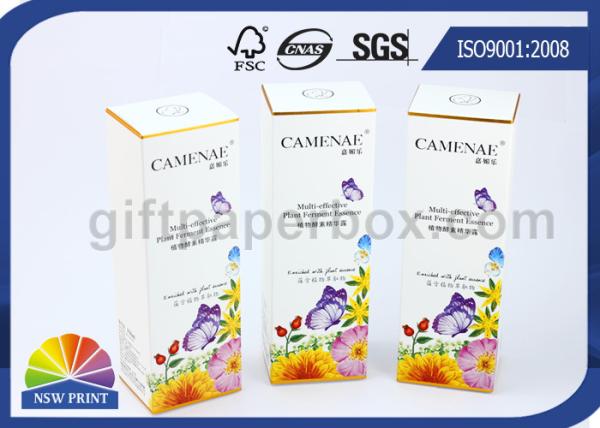 Recyclable Perfume Paper Packaging Box , Eco Friendly Cosmetic Packaging