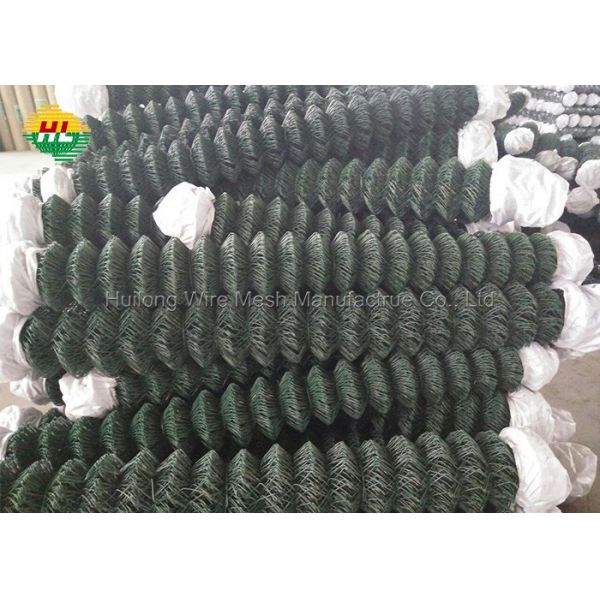 6 Foot Chain Link Wire Fence Heavy Zinc Coated Diamond Shape Mesh