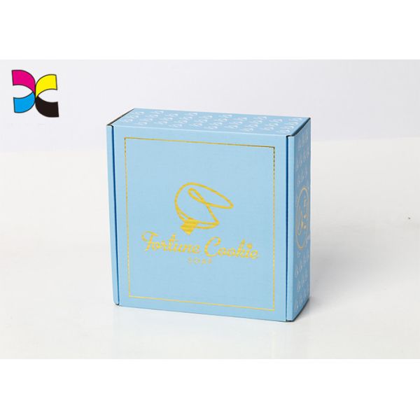 Glossy Lamination Retail Shipping Packaging Embossing With Personalised Shape