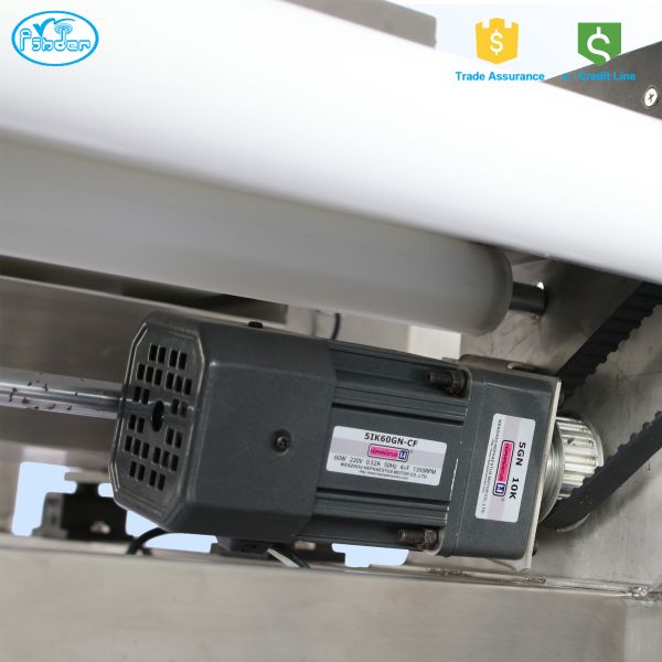 Durable Aluminum Foil Metal Detector Conveyor Detection For Tin Foil Package , 0.5 Mm Fe
