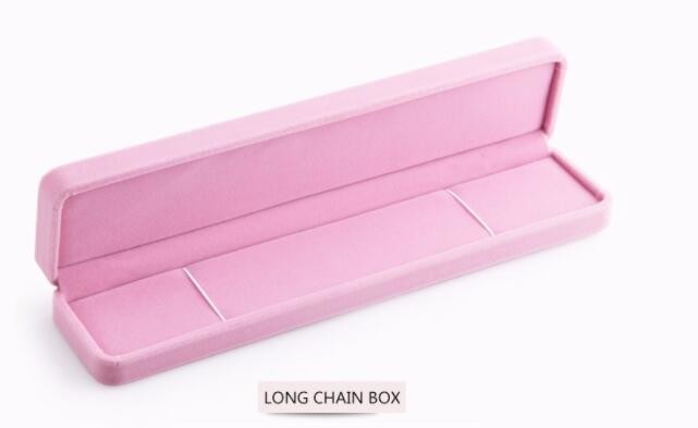 Velvet jewelry boxes